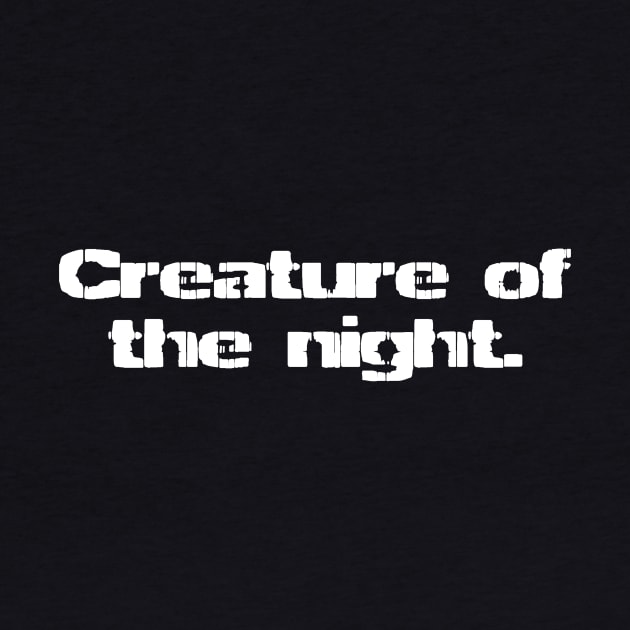 Creature of the Night by Oolong